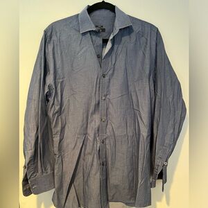Bar III Mens Slim Fit Button-Down Dress Shirt Size Medium